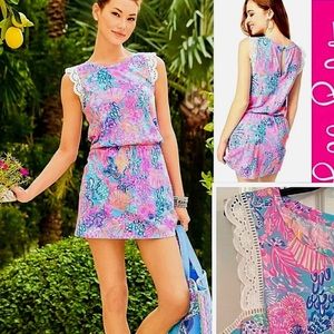 NWOT  Lilly Pulitzer Agee Romper size large